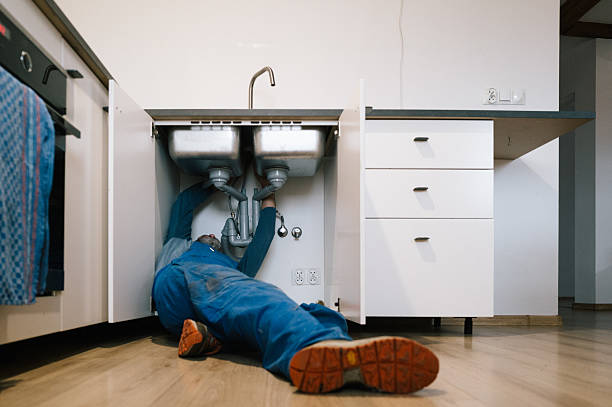 Professional Leak Detection technician working in Haddon Heights, NJ